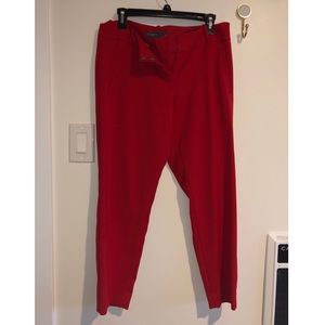 The Limited | Drew Fit | Red Slacks